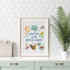 Meet Me at the Farmers Market - Watercolor Art Print