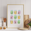Pickling Jars - Watercolor Art Print