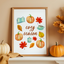 Cozy Season - Watercolor Art Print