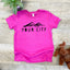Custom Mountain City - Kid's Tee - Personalized, Customized