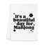 It's a Beautiful Day for Mahjong - Dish Towels - White or Gray