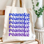 Roanoke, VA - Colorful Tote Bags - Ombre, ROA, Virginia