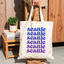 Seattle, WA - Colorful Tote Bags - Ombre, SEA, Souvenir
