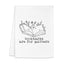Bookmarks are for Quitters - Dish Towels - White or Gray
