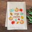 Cozy Season Watercolor Dish Towels