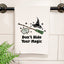 Don't Hide Your Magic - Colorful Wicked Inspired Hand Towel (Waffle)