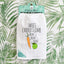 a towel hanging on a wall with a picture of a carrot