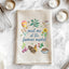 Meet Me at the Farmers Market Watercolor Dish Towels