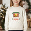 But the Fire is So Delightful - Christmas Kid's Sweatshirt - Oatmeal
