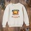 But the Fire is So Delightful - Christmas Kid's Sweatshirt - Oatmeal