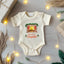 But the Fire is So Delightful - Christmas Onesie - Oatmeal