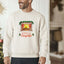 But the Fire is So Delightful - Unisex Christmas Sweatshirt - Oatmeal