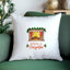 But the Fire is So Delightful - Watercolor Throw Pillow - Christmas Decor