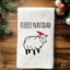 Fleece Navidad - Colorful Christmas Hand Towel (Waffle)