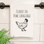 Fluent in Fowl Language - Hand Towels (Waffle)