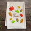 Give Thanks Watercolor Dish Towels