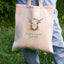 The Grass is Green Right Here - Watercolor Tote Bags