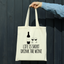 Life Is Short Drink The Wine - Funny Canvas Tote Bags