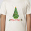 Merry & Bright - Christmas Kid's Tee - Oatmeal