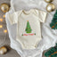 Merry & Bright - Christmas Onesie - Oatmeal