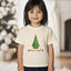 Merry & Bright - Christmas Toddler Tee - Oatmeal