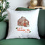 Most Wonderful Time - Watercolor Throw Pillow - Christmas Decor