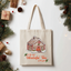 Most Wonderful Time - Watercolor Christmas Tote Bags