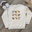 Farmhouse Chickens -  Kid's Sweatshirt - Oatmeal