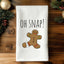Oh Snap! - Colorful Christmas Hand Towel (Waffle)