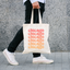 Chicago, IL - Colorful Tote Bags - Ombre, CHI, ChiTown
