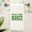 Over This Shiz - Colorful Wicked Inspired Hand Towel (Waffle)