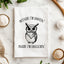 Outside Hootin, Inside Hollerin - Dish Towels - White or Gray