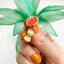 Tomato & Pasta Earrings - 22k Gold Plated Studs
