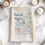 Pickled Veggies Recipe Watercolor Dish Towels