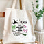 Pink Goes Good With Green - Colorful Wicked Inspired Tote Bags