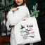 Pink Goes Good With Green - Colorful Wicked Inspired Tote Bags