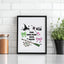 Pink Goes Good With Green - Wicked Inspired Art Print