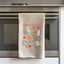 Pumpkin Spice Latte Recipe Watercolor Dish Towels