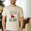 Sleigh All Day - Christmas Men's/Unisex Tee - Oatmeal