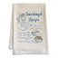 Sourdough Recipe Watercolor Dish Towels