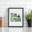 Team Elphaba - Wicked Inspired Art Print