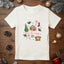 Warm & Cozy - Christmas Kid's Tee - Oatmeal