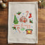 Warm & Cozy Watercolor Christmas Dish Towels