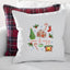 Warm & Cozy - Watercolor Throw Pillow - Christmas Decor