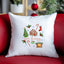 Warm & Cozy - Watercolor Throw Pillow - Christmas Decor