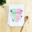 Colorful Wicked Inspired Kitchen Towels - Coffee Powers